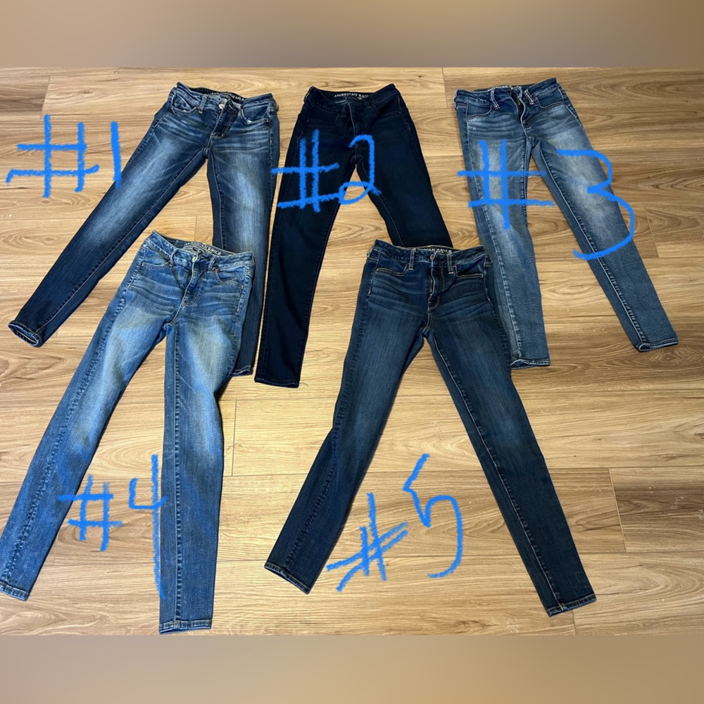 American Eagle Jegging Jeans Size 0